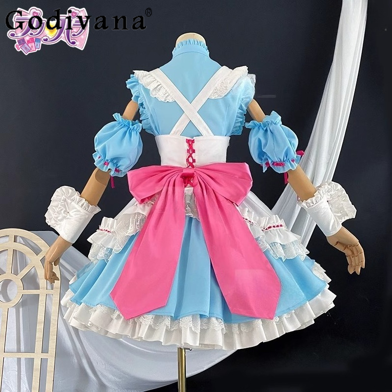 甘い制服スカートセット女性メイドハロウィンカーニバルアクセサ - Cosplay Prop Designer のレビューと価格