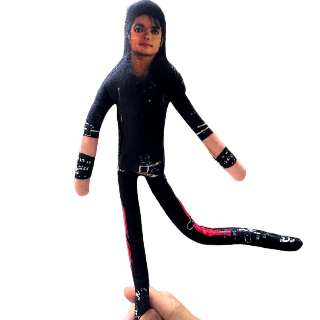 1-6 個マイケル・ジャクソンコスプレ小道具人形ぬいぐるみフ - Prop For Cosplay のレビューと価格