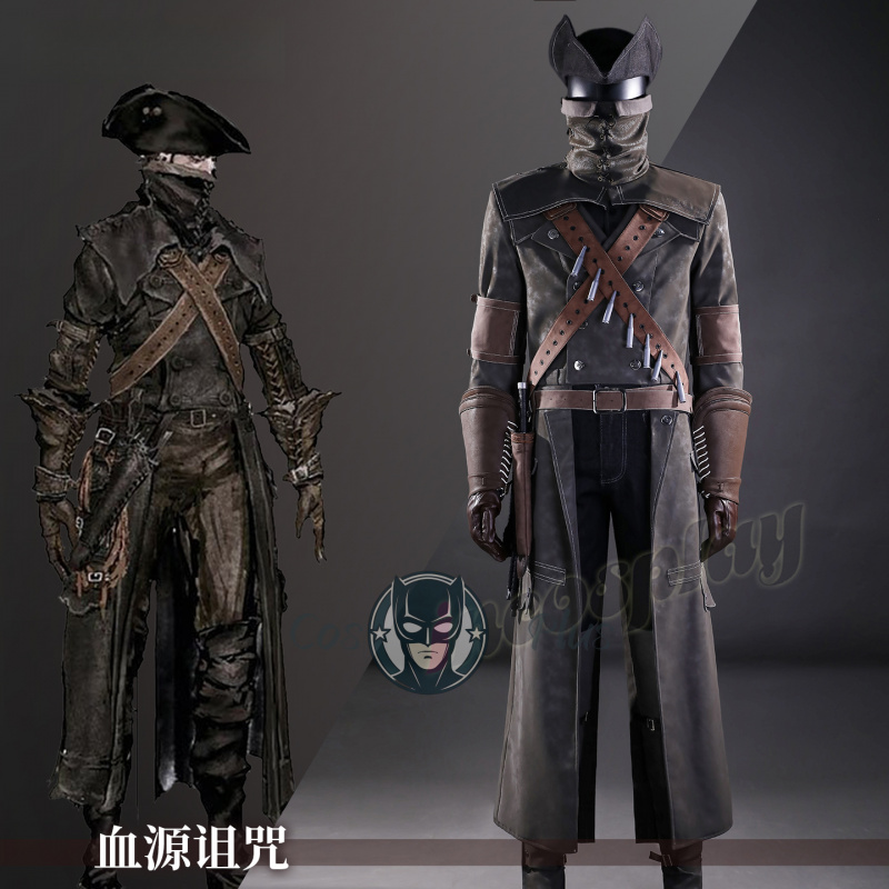 新しいゲームブラッドボーンイハナムコスプレ衣装ハロウィンメン - Bloodborne Cosplay Prop のレビューと価格