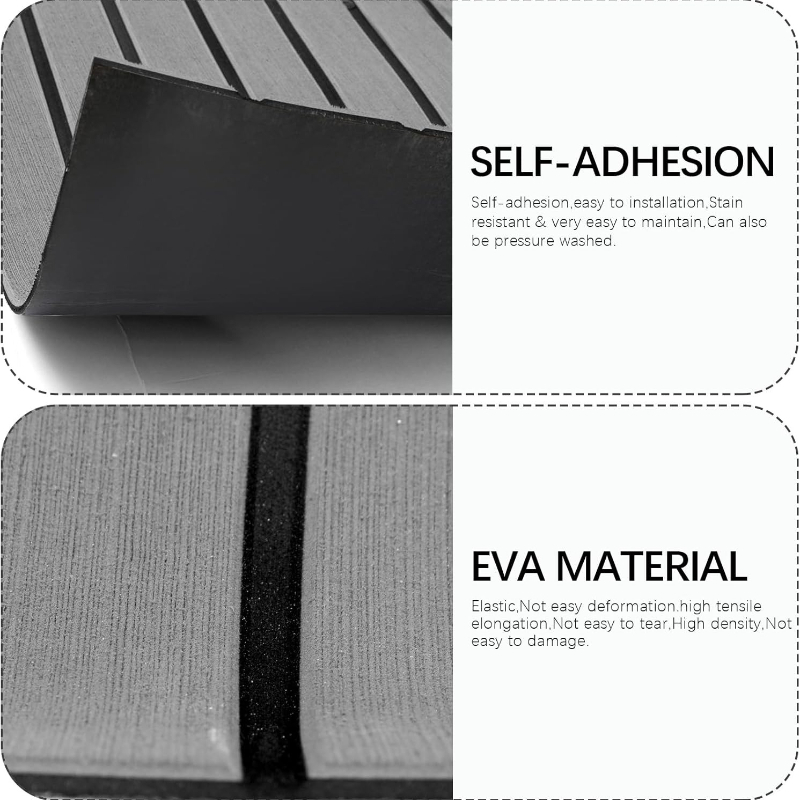 フェイクチークEVAフォームボートフローリングパッド自己粘着 - Eva Foam Sheet のレビューと価格
