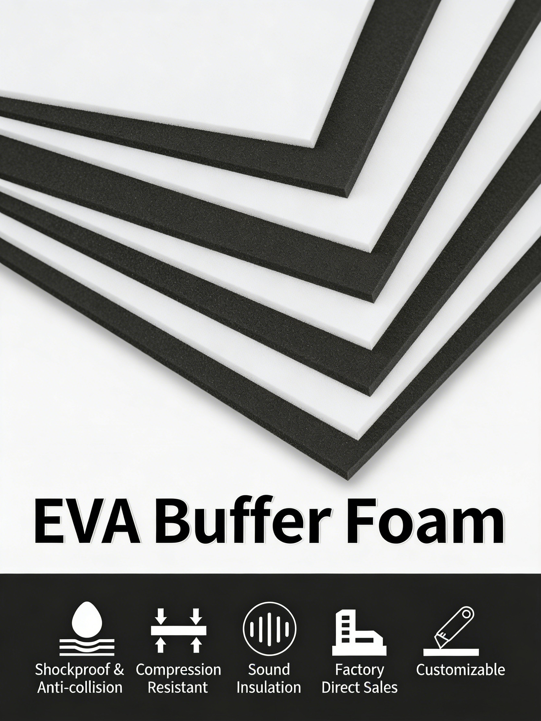 EVAフォームボード コスプレ小道具 手作りの黒と白のスポン - Cosplay Props Eva Foam のレビューと価格
