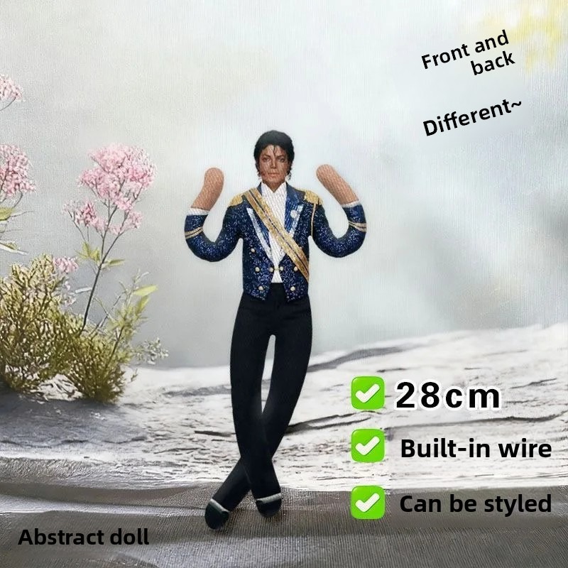 マイケル・ジャクソンぬいぐるみコスプレ小道具人形関節付きぬい - Cosplay Prop Designer のレビューと価格