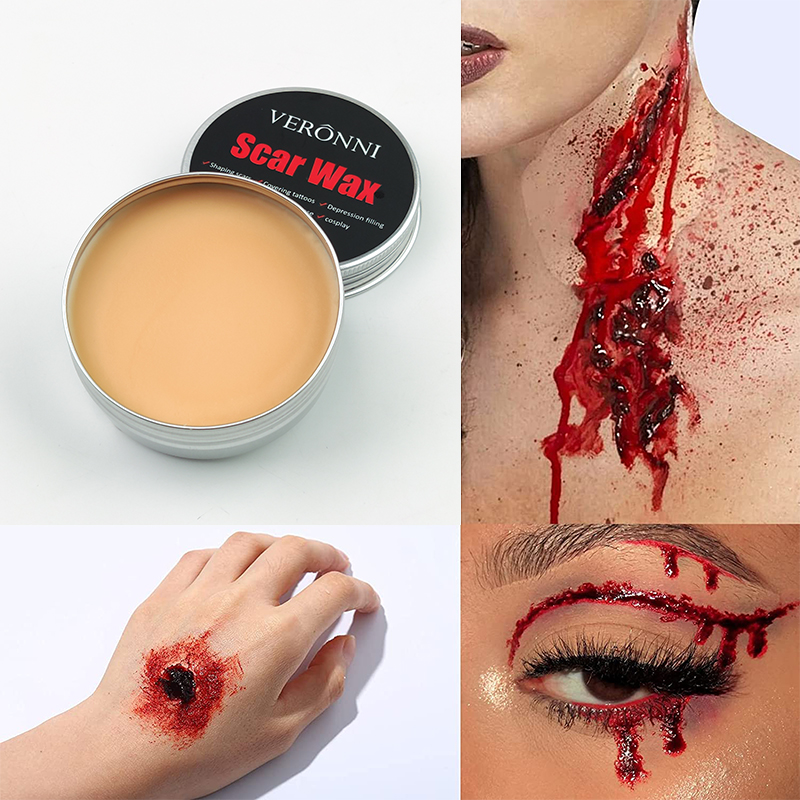 傷跡のワックス,特別な効果,メイクアップ,ハロウィーンの偽の - Body Paint Sfx のレビューと価格